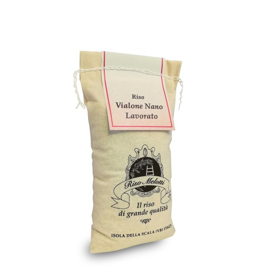 - Riso Vialone Nano cotone 500 g
