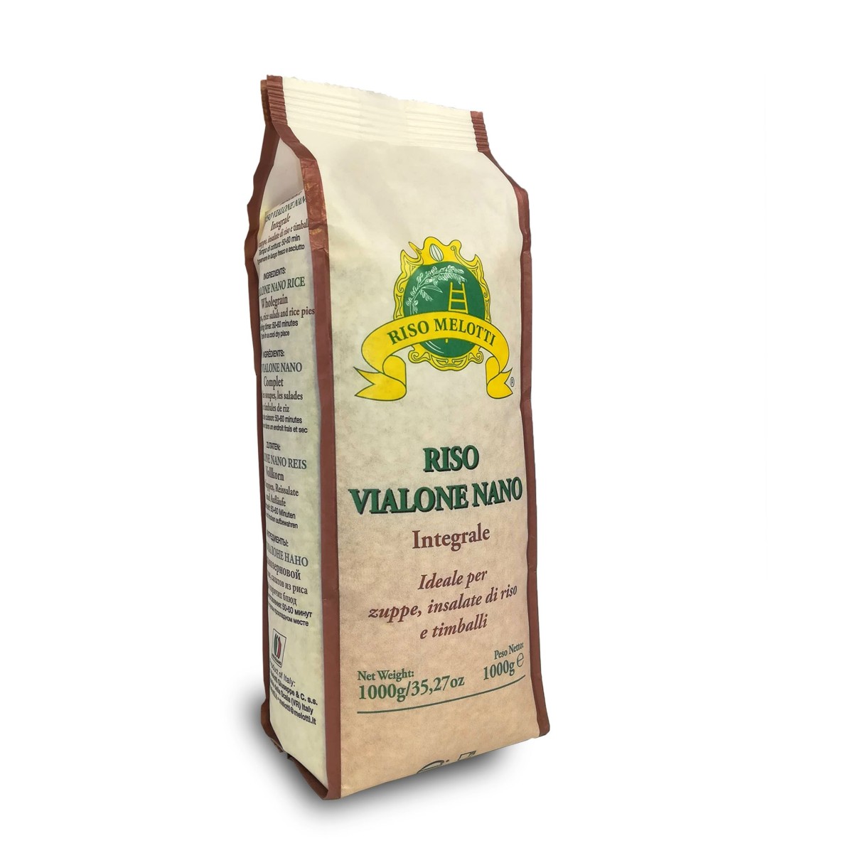 - Riso Vialone Nano Integrale 1 Kg