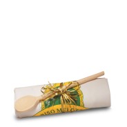 - Kitchen Apron with Wooden Ladle - Riso Melotti